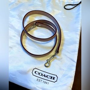 Coach Light Pink Detachable Shoulder/ Crossbody Strap with White Dustbag